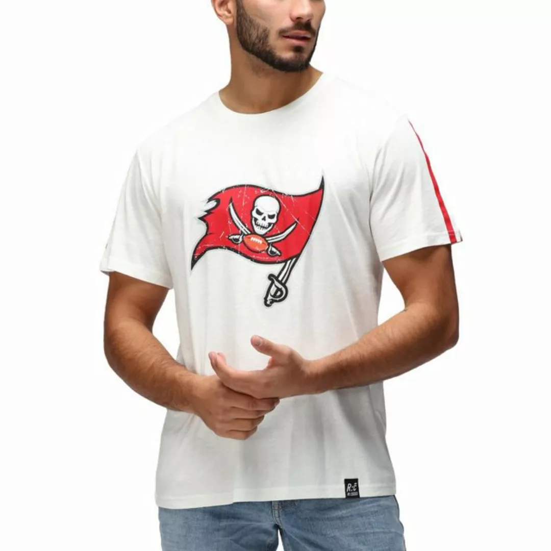 Recovered Print-Shirt Re:Covered NFL Tampa Bay Buccaneers ecru günstig online kaufen