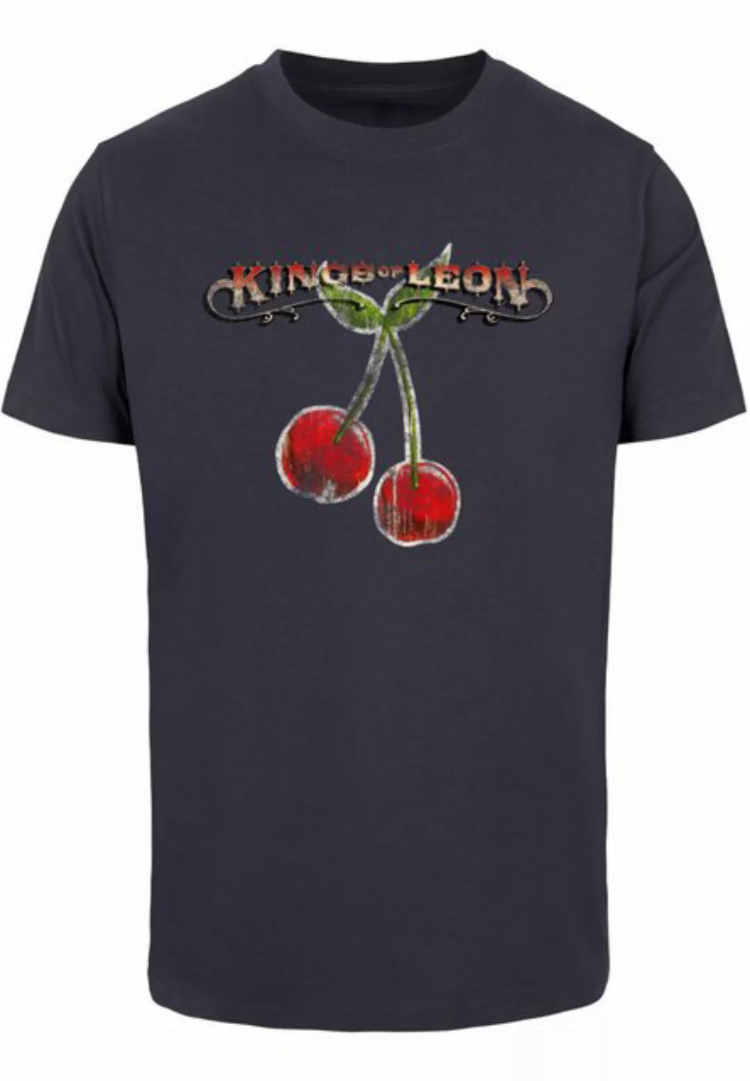 Merchcode T-Shirt Herren Kings Of Leon - Cherries T-Shirt (1-tlg) günstig online kaufen