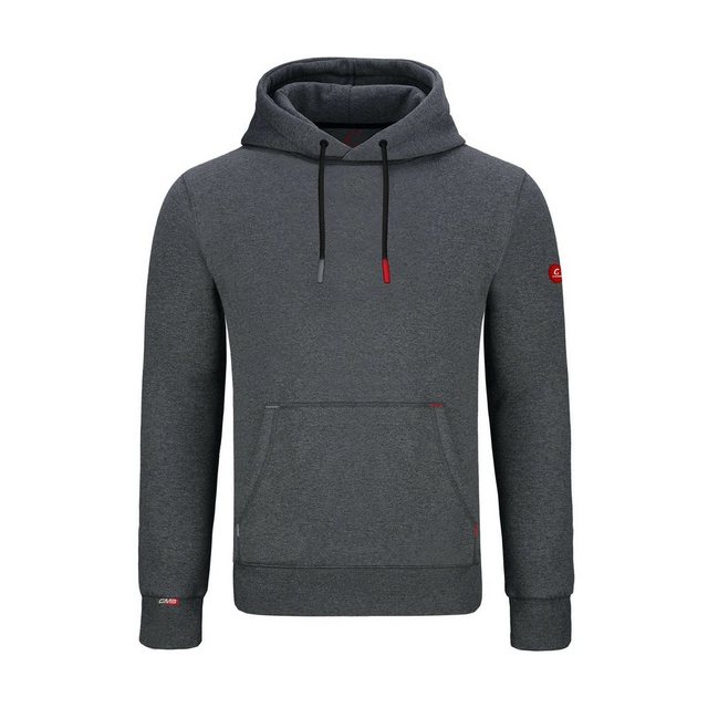 GYMAMBA Hoodie Hoodie red edition dunkelgrau (1-tlg) Mit Kapuze günstig online kaufen