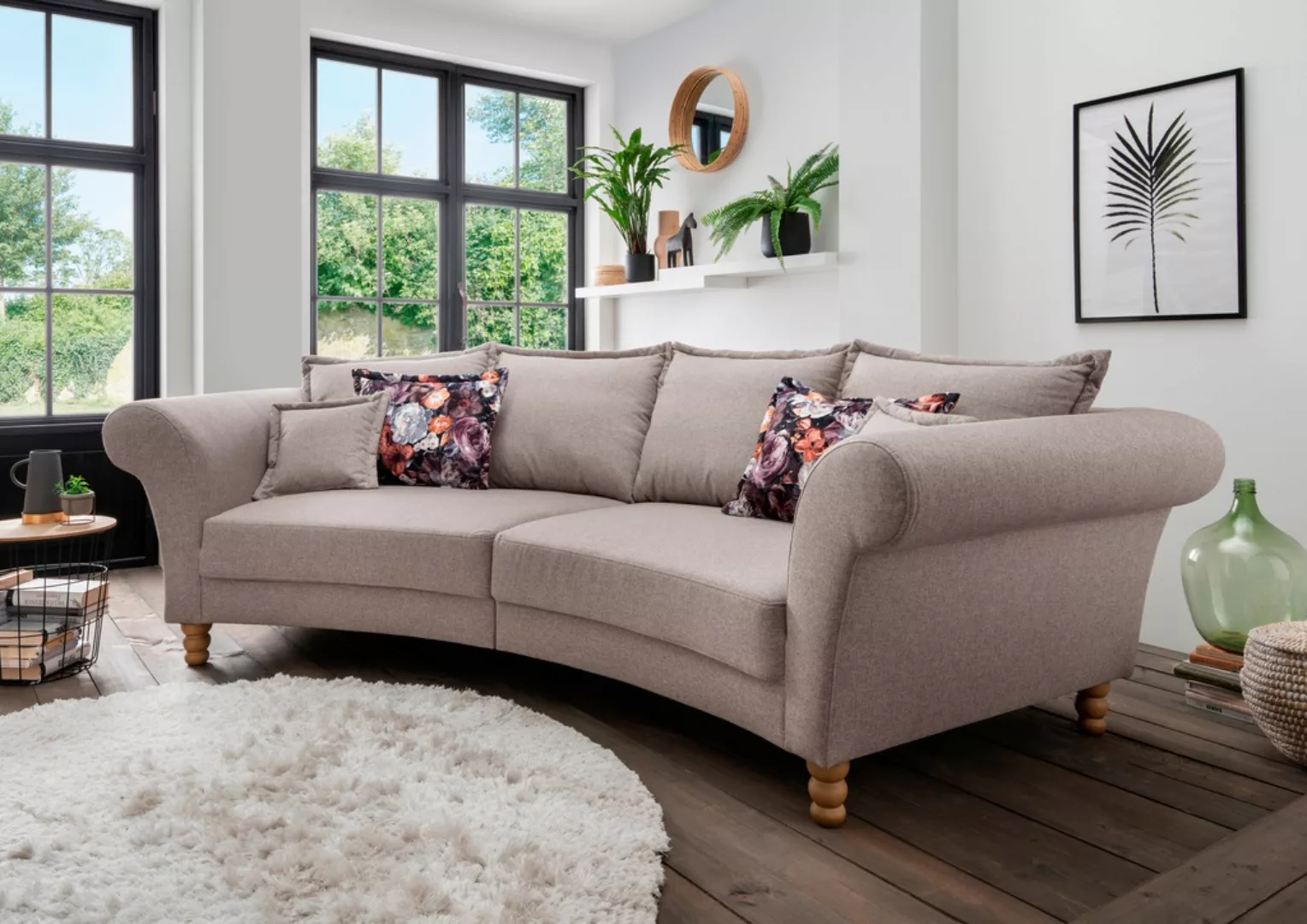 Home affaire Big-Sofa "Tassilo" günstig online kaufen