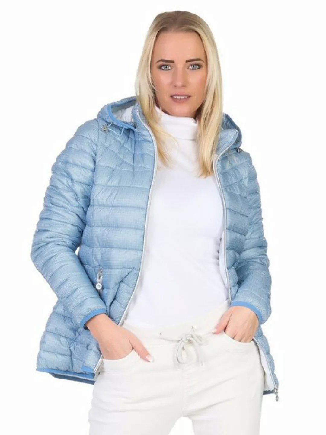 Aurela Damenmode Sommerjacke Steppjacke leichte Damen Übergangsjacke modisc günstig online kaufen