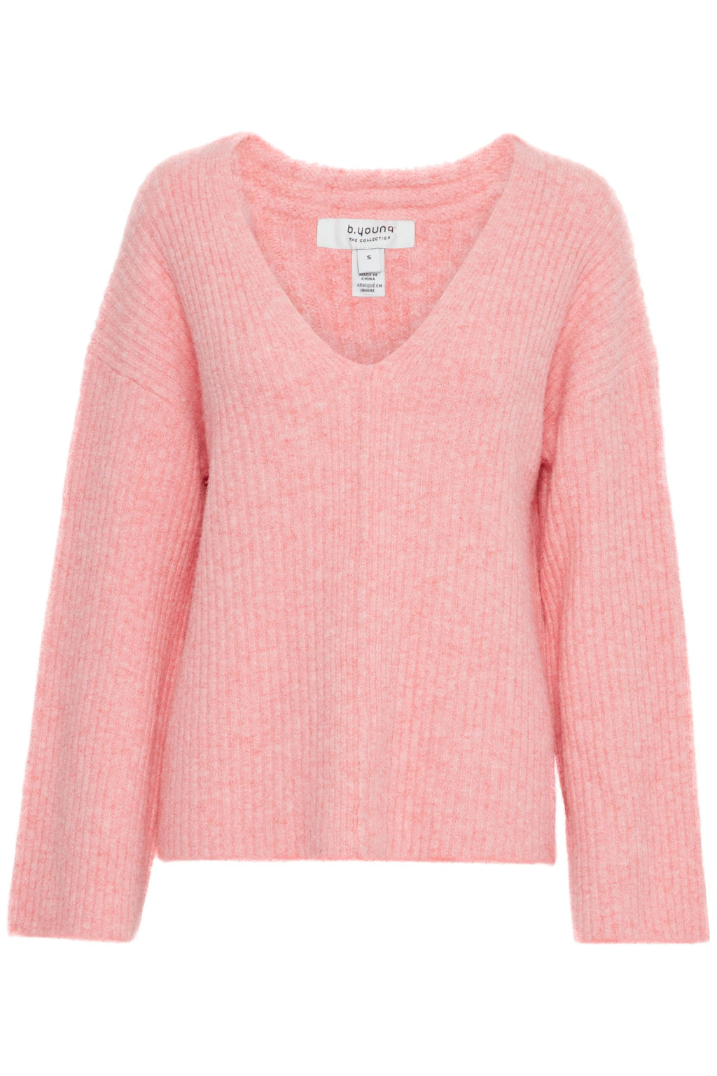 b.young Strickpullover "Strickpullover BYOMEA V-NECK JUMPER -" günstig online kaufen