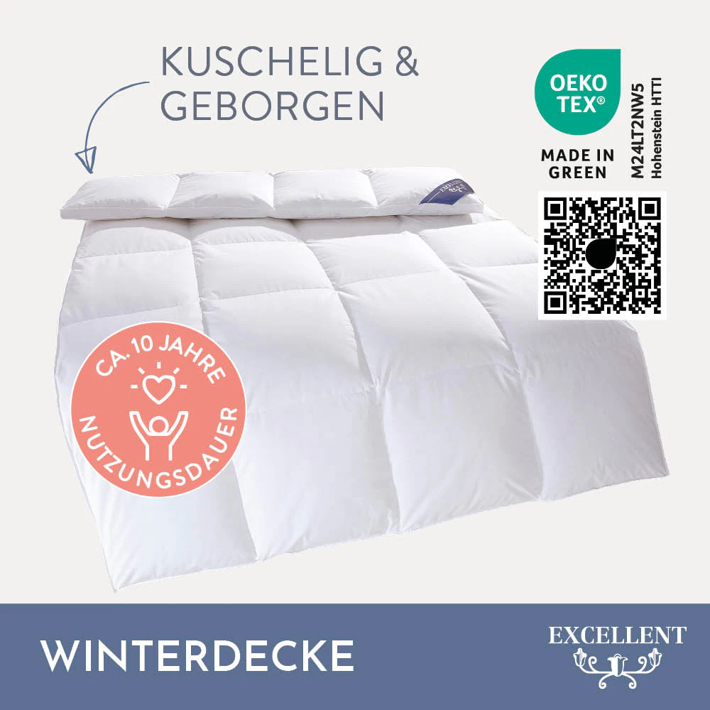 Excellent Daunenbettdecke »VENEDIG, Bettdecken für Sommer und Winter, Decke günstig online kaufen