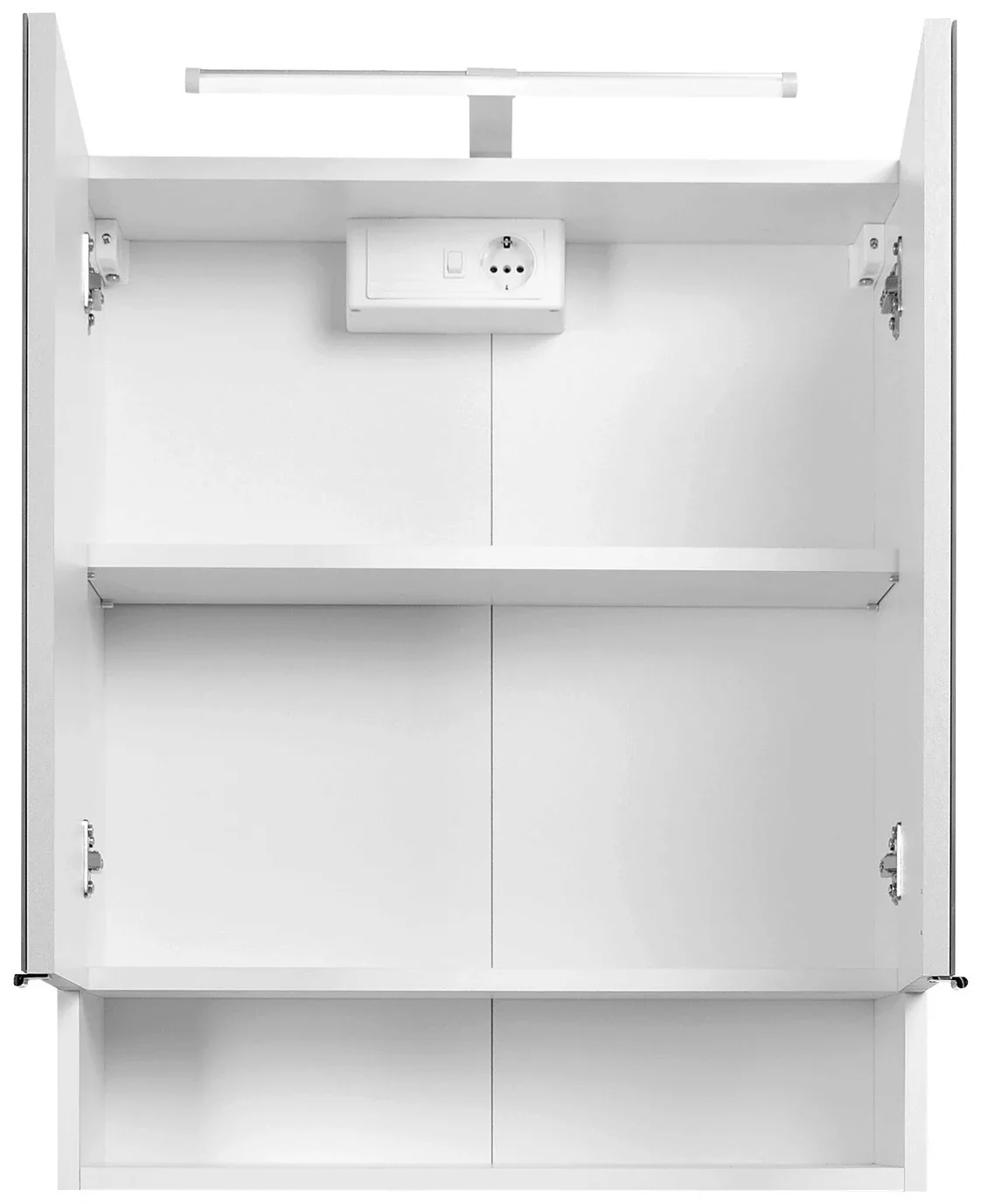 HELD MÖBEL Spiegelschrank "60", Breite 60 cm, mit Schalter und Steckdose günstig online kaufen