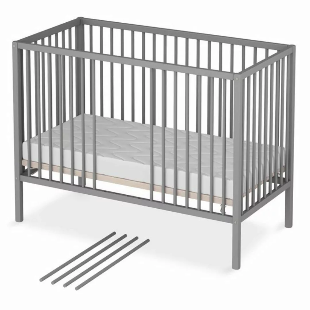 Sämann Babybett Babybett Sleepy 60x120 cm Matratze SleepPlus, höhenverstell günstig online kaufen