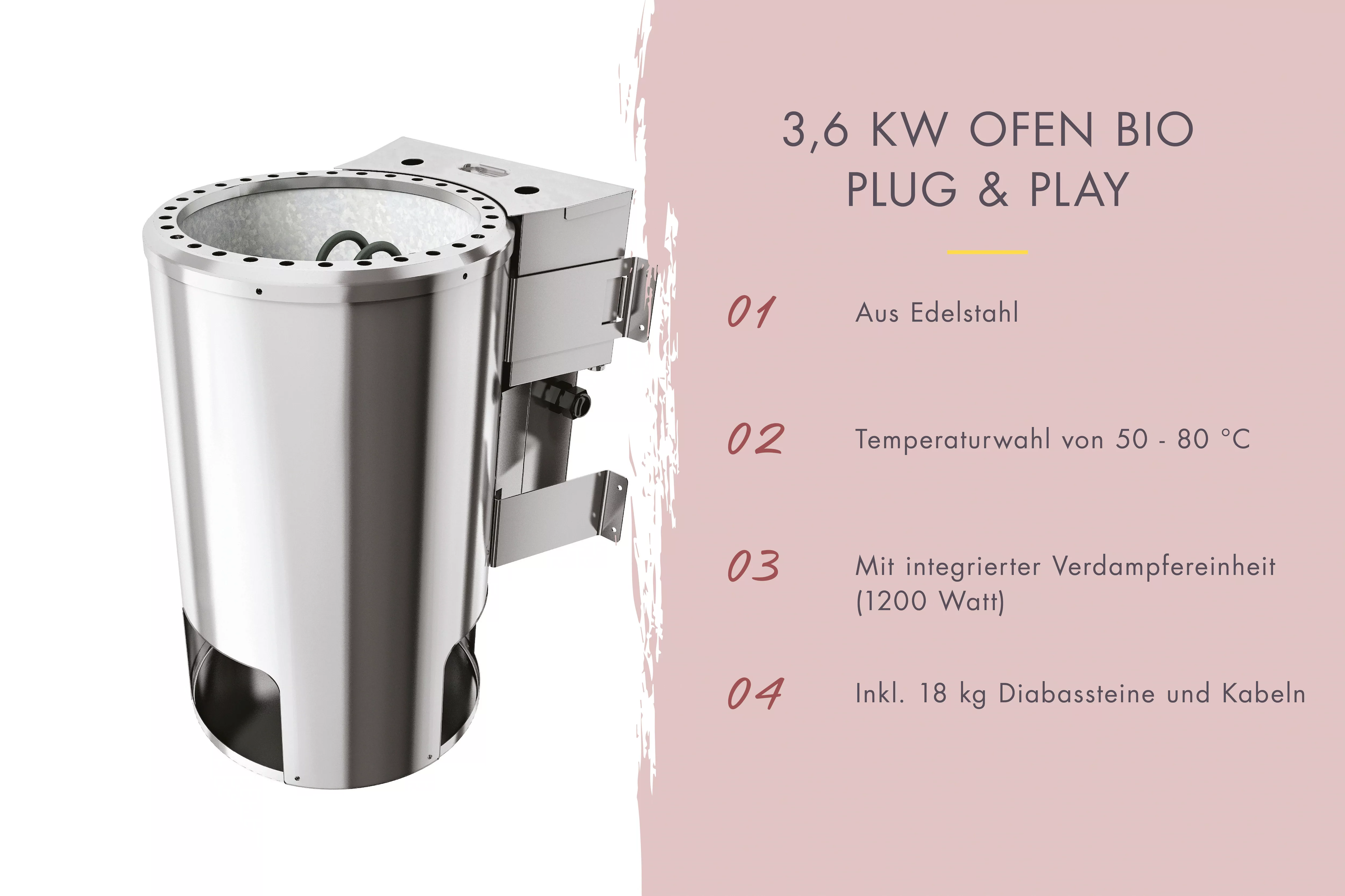 Karibu Sauna »Vivi 3« günstig online kaufen