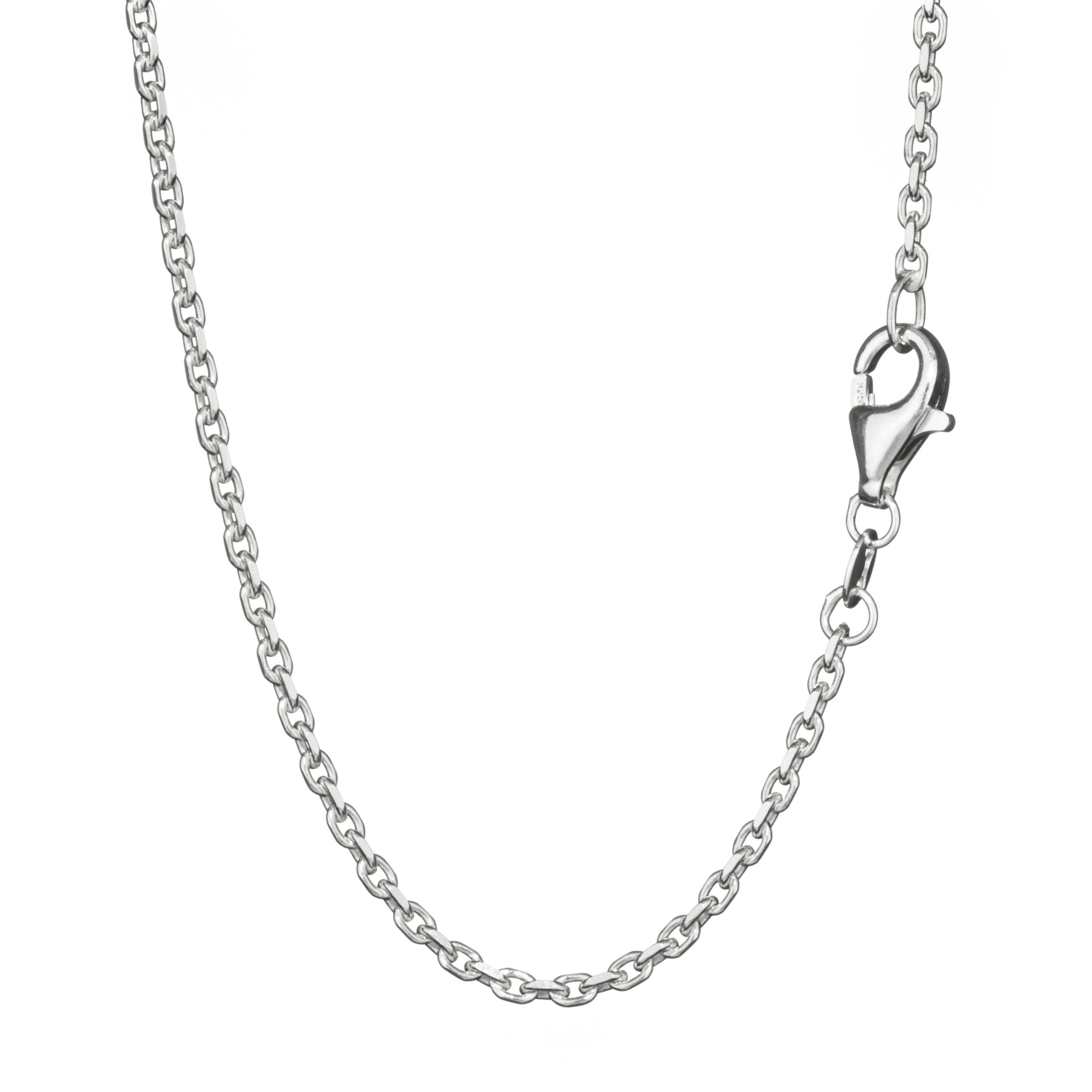 NKlaus Gliederkette Ankerkette 925 Silber 55cm günstig online kaufen