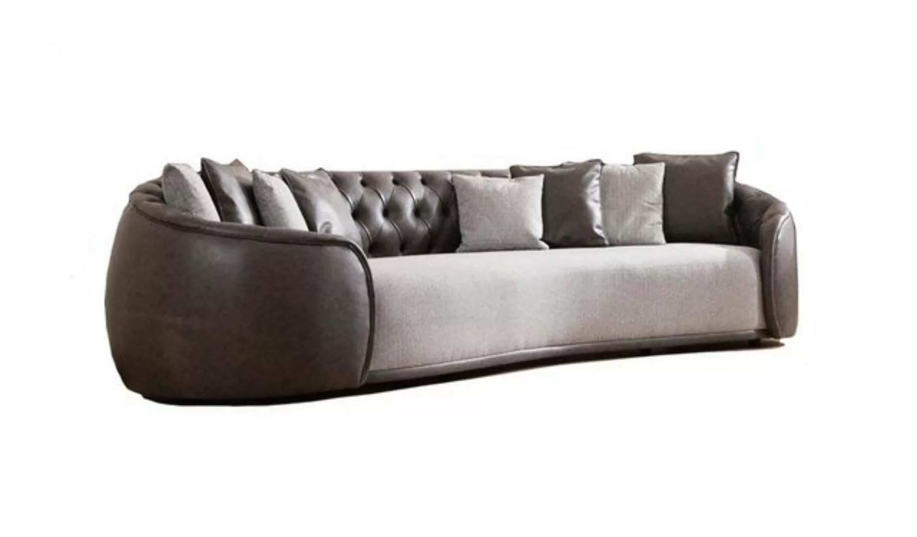 Xlmoebel Sofa Elegantes Sofa für drei Personen im Wohnzimmer Kanzlei Möbel, günstig online kaufen