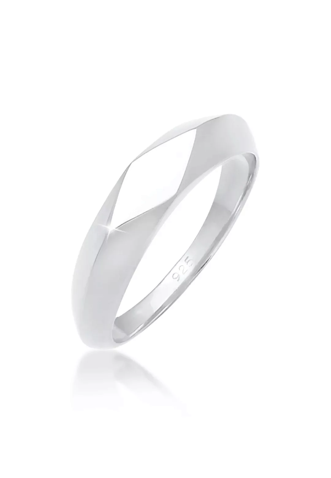 Elli Siegelring "Kleiner Siegelring Raute Pinky Ring 925 Silber" günstig online kaufen