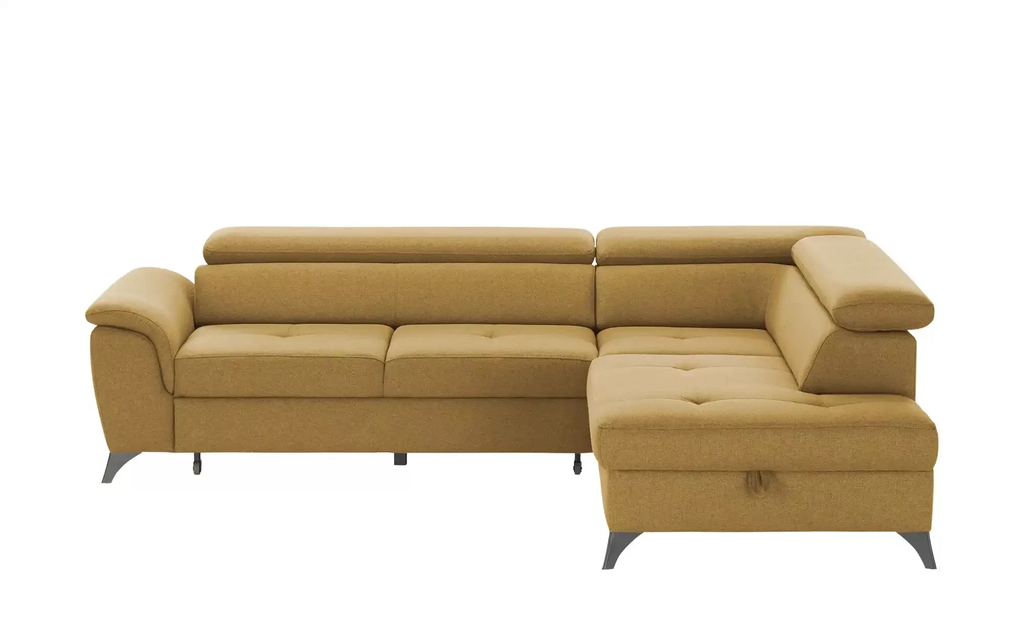 switch Ecksofa  Aldeia ¦ gelb ¦ Maße (cm): B: 252 H: 70 T: 200.0 Polstermöb günstig online kaufen