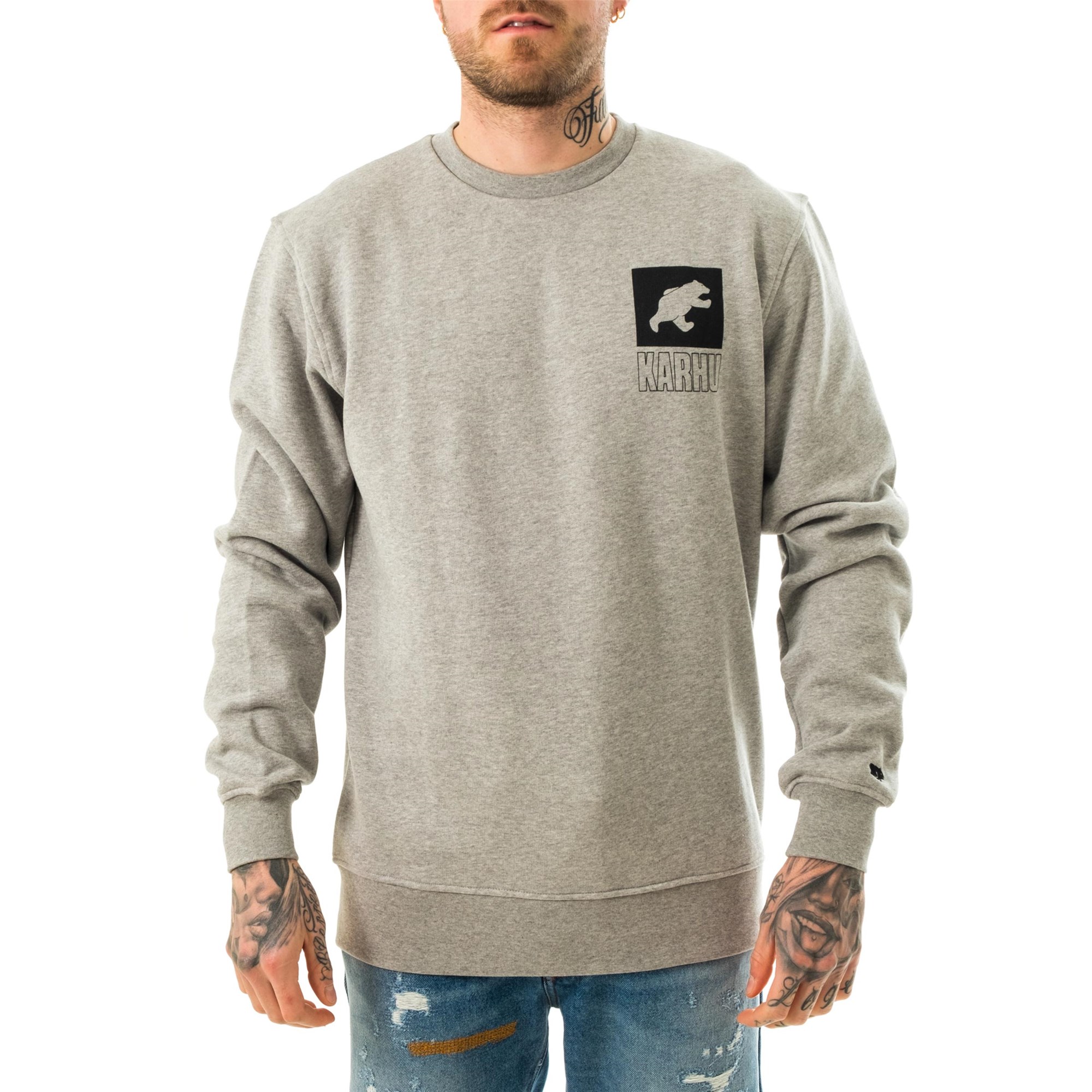 KARHU Sweatshirts Herren grau Cotone günstig online kaufen