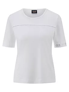 T-Shirt Rundhals-Ausschnitt Canyon weiss günstig online kaufen