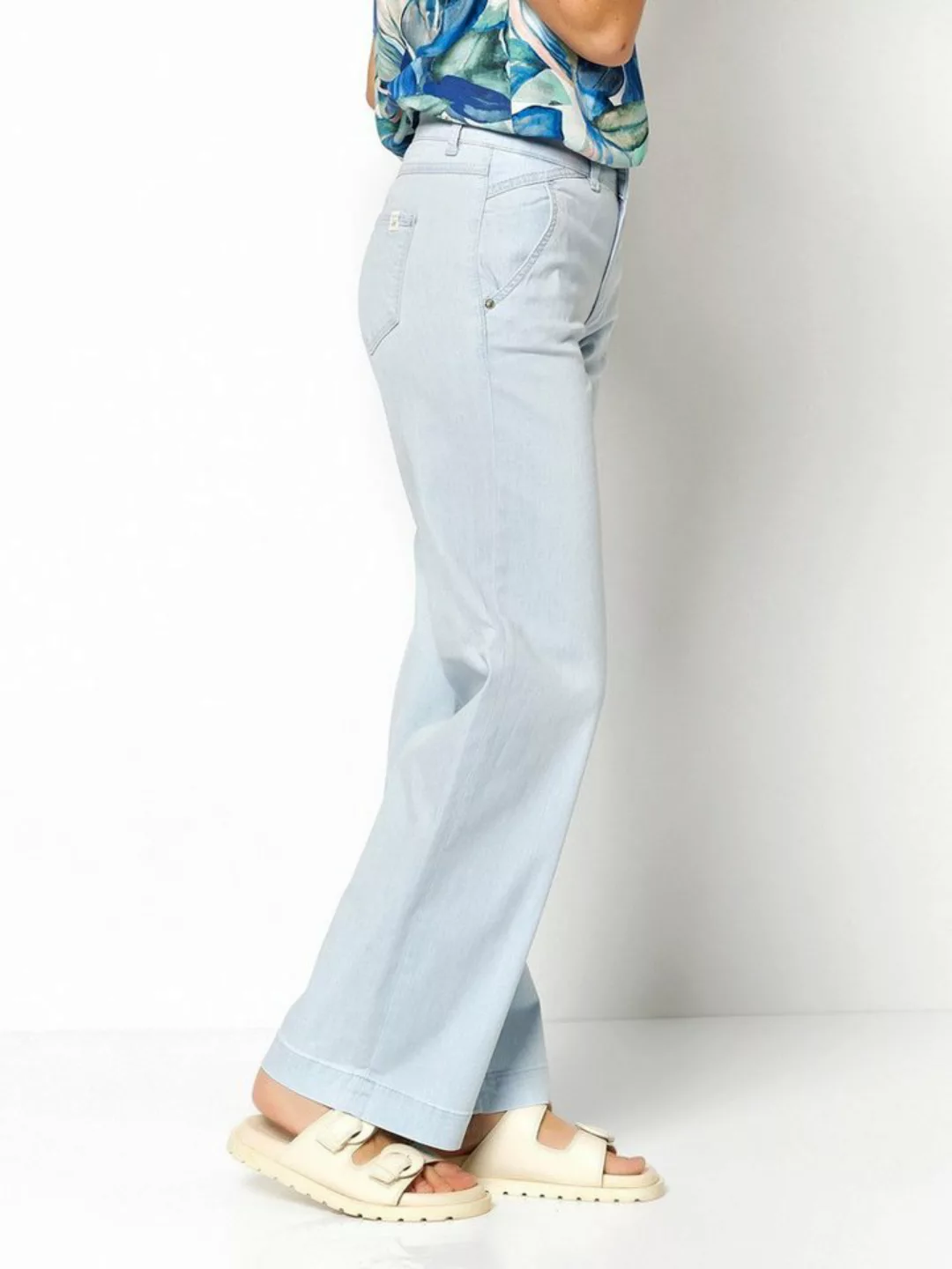 TONI 5-Pocket-Jeans Liv mit weitem Beinverlauf günstig online kaufen