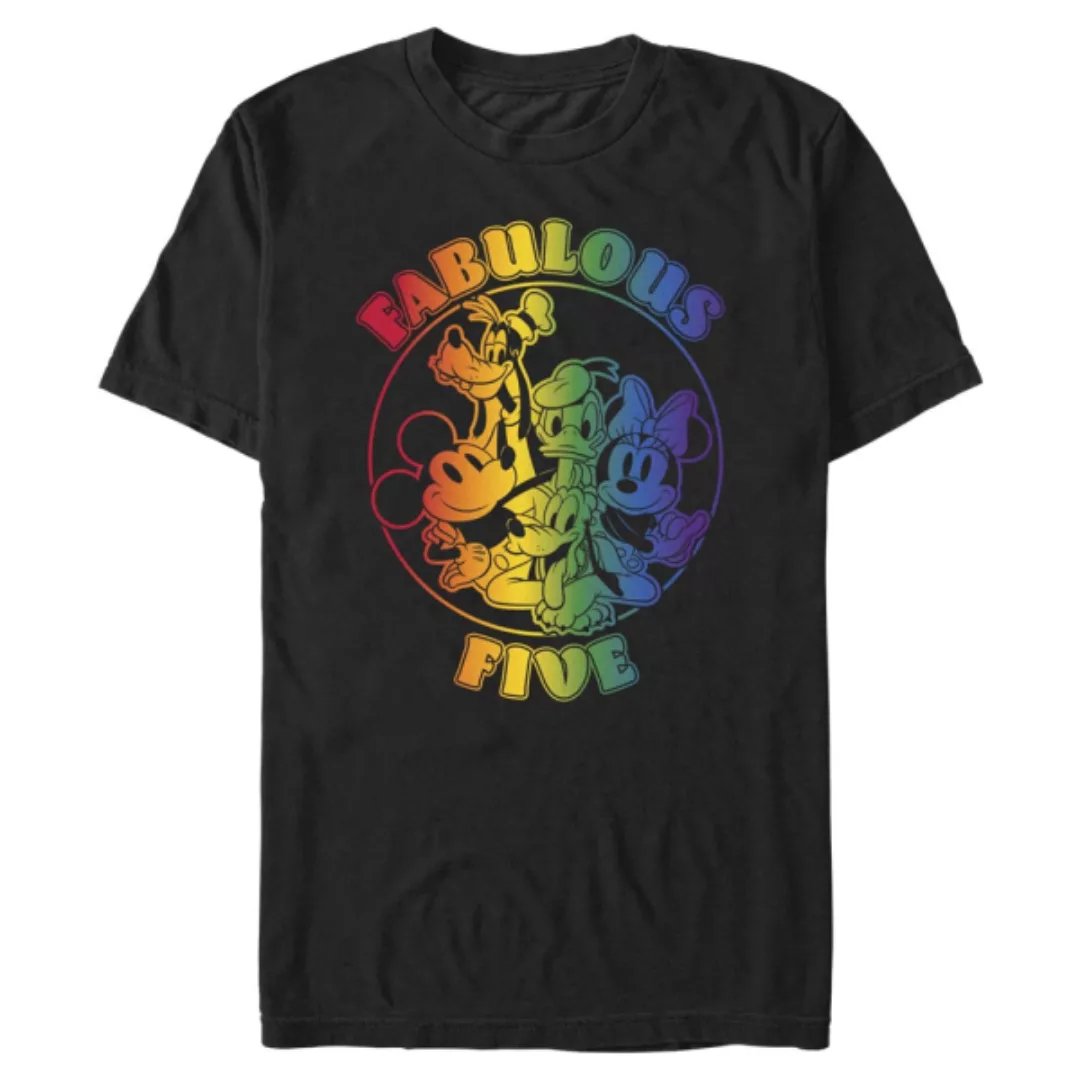 Disney Classics - Micky Maus - Gruppe Prideful Five - Gay Pride - Männer T- günstig online kaufen