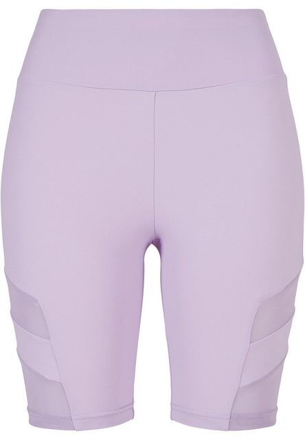 URBAN CLASSICS Stoffhose "Urban Classics Damen Ladies High Waist Tech Mesh günstig online kaufen