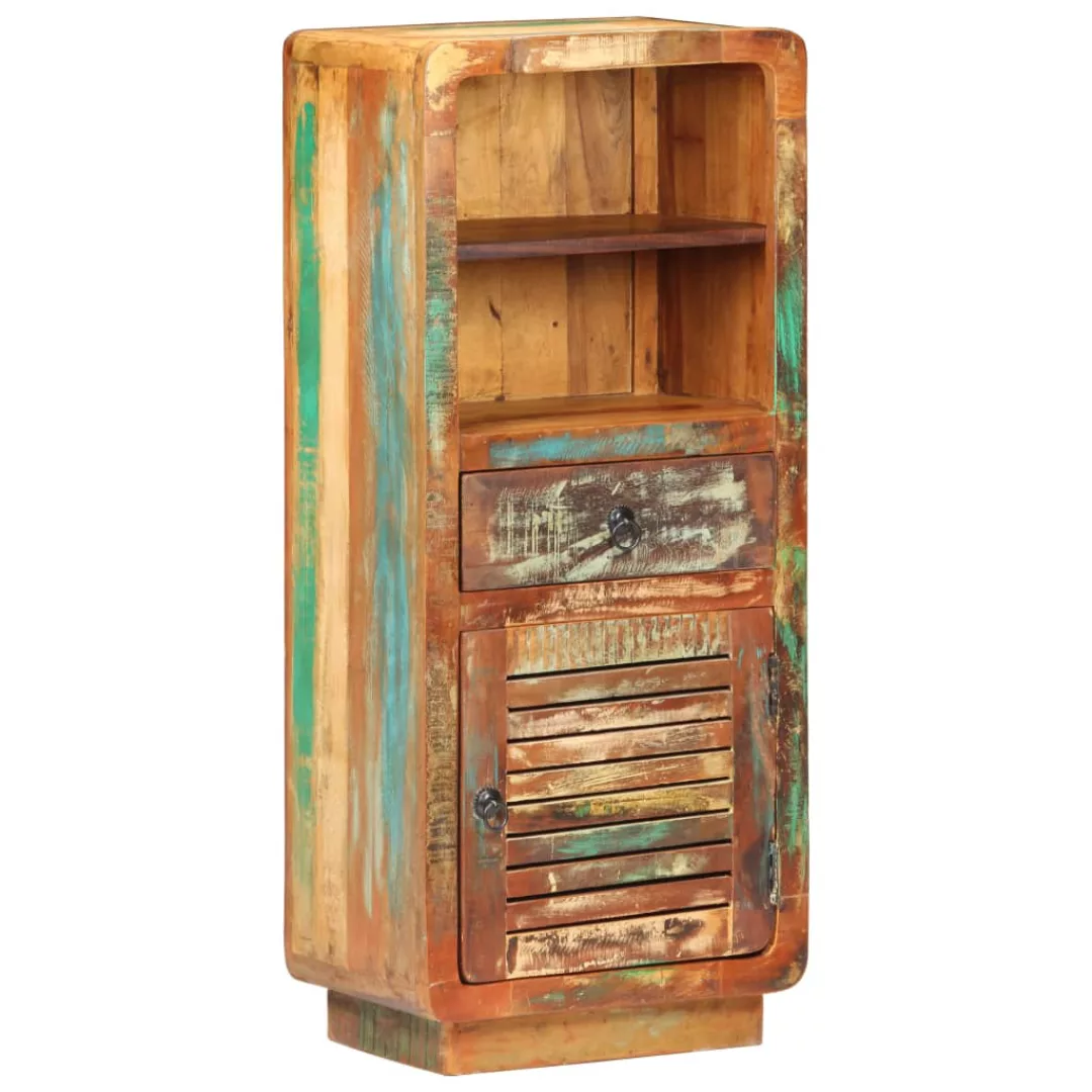 Highboard 45x32x110 Cm Altholz Massiv günstig online kaufen