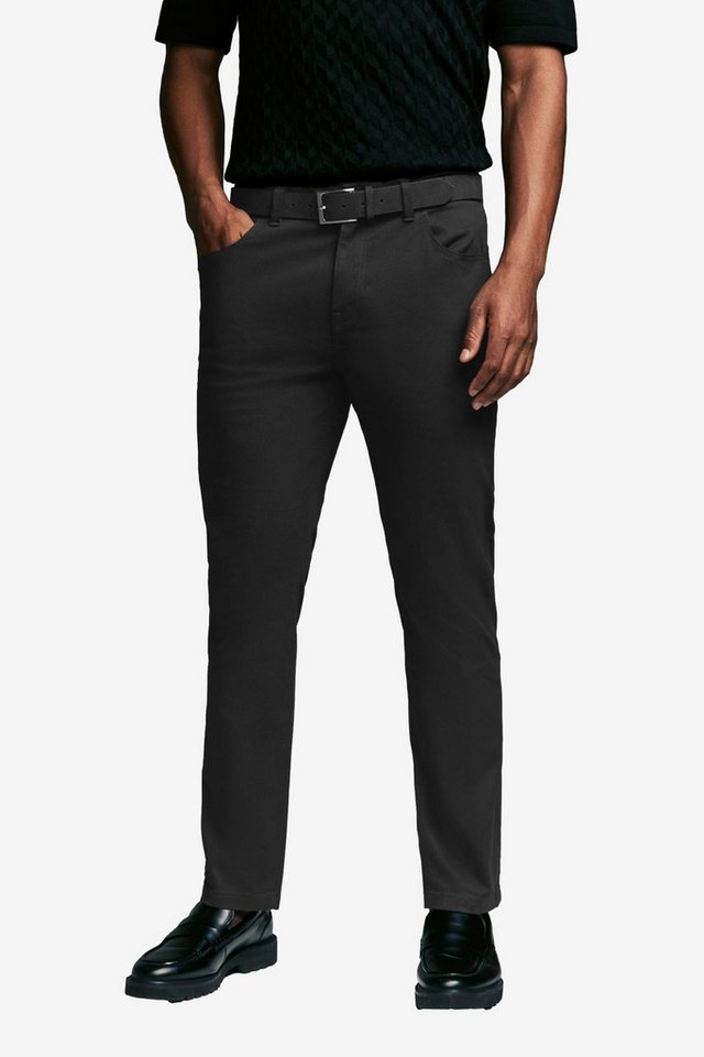 Next 5-Pocket-Hose Slim Fit Stretchhose im Jeans-Stil mit Print (2-tlg) günstig online kaufen