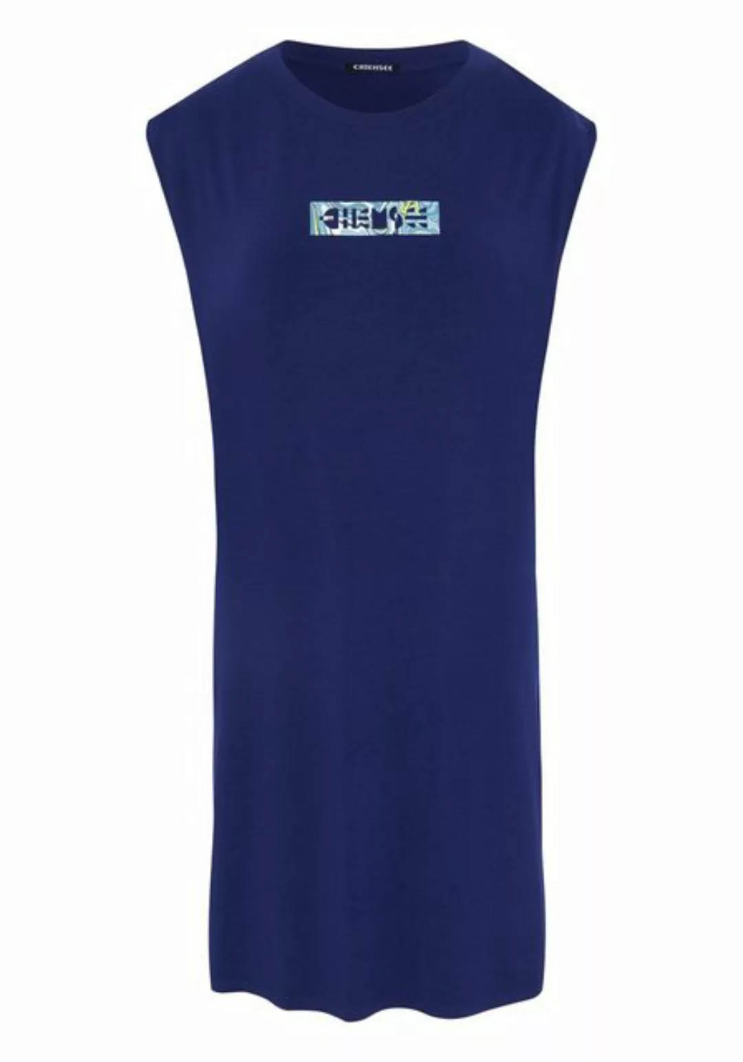 Chiemsee Jerseykleid Strandkleid mit Labelprint 1 günstig online kaufen