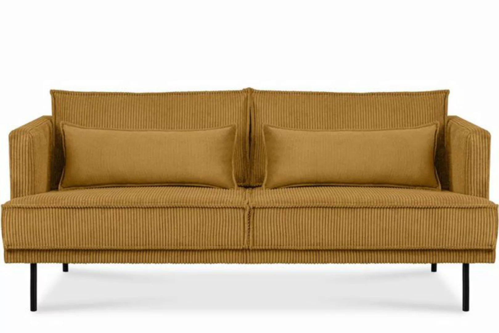 Konsimo 3-Sitzer GANZO Sofa 3-Personen, mit Zierkissen, Loft-Stil, Wohnzimm günstig online kaufen