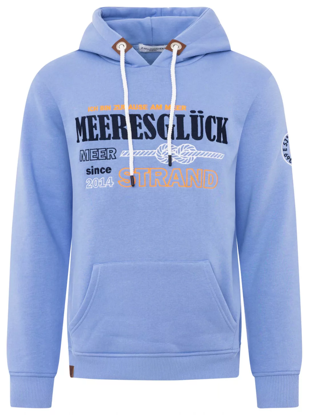 Zwillingsherz Hoodie ""Meeresglück" Herren" günstig online kaufen