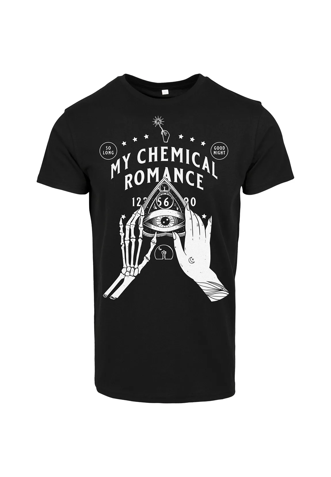 Merchcode T-Shirt MY CHEMICAL ROMANCE PYRAMID TEE MC564 Black günstig online kaufen