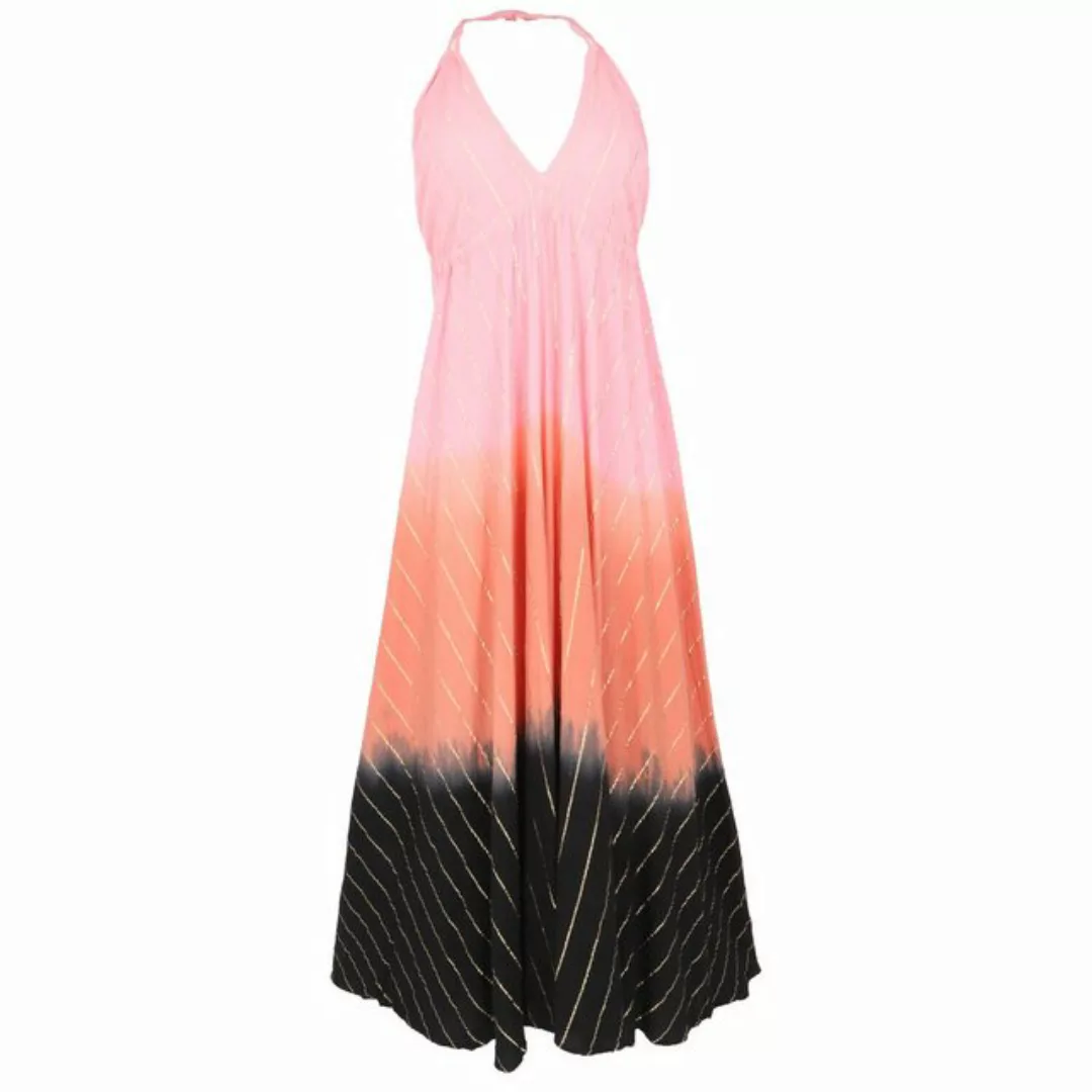 Guru-Shop Midikleid Boho Sommerkleid, Magic Dress, Batik Lurex.. alternativ günstig online kaufen