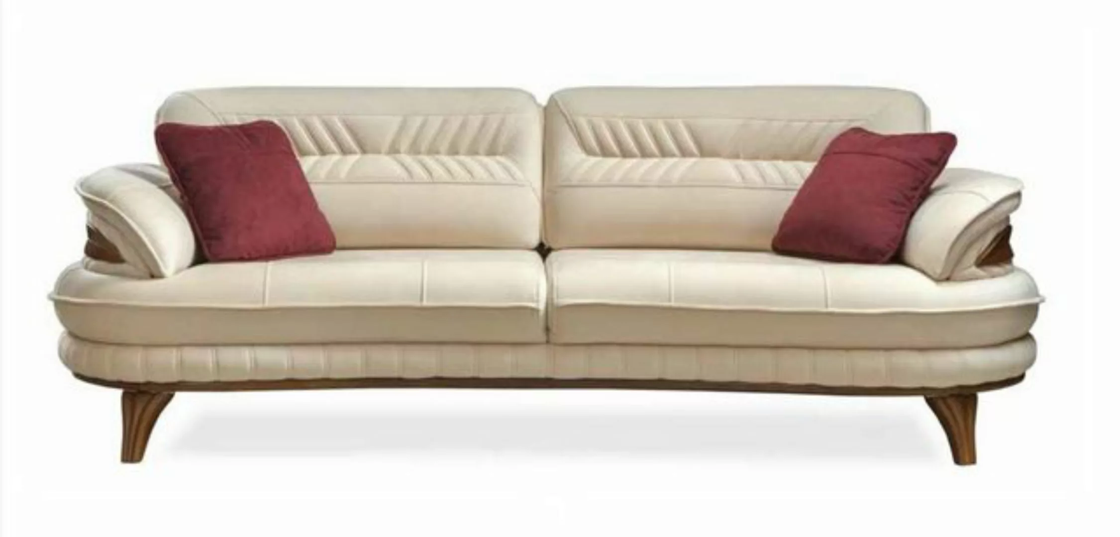 JVmoebel Sofa Moderne Sofagarnitur 3+3+1 Sitzer Luxus Sessel Sofas Couchen günstig online kaufen