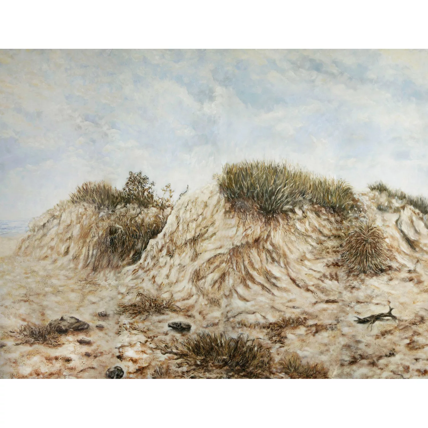 Erismann Fototapete Guido Maria Kretschmer Dünengeflüster Beige 3,5m x 2,7m günstig online kaufen