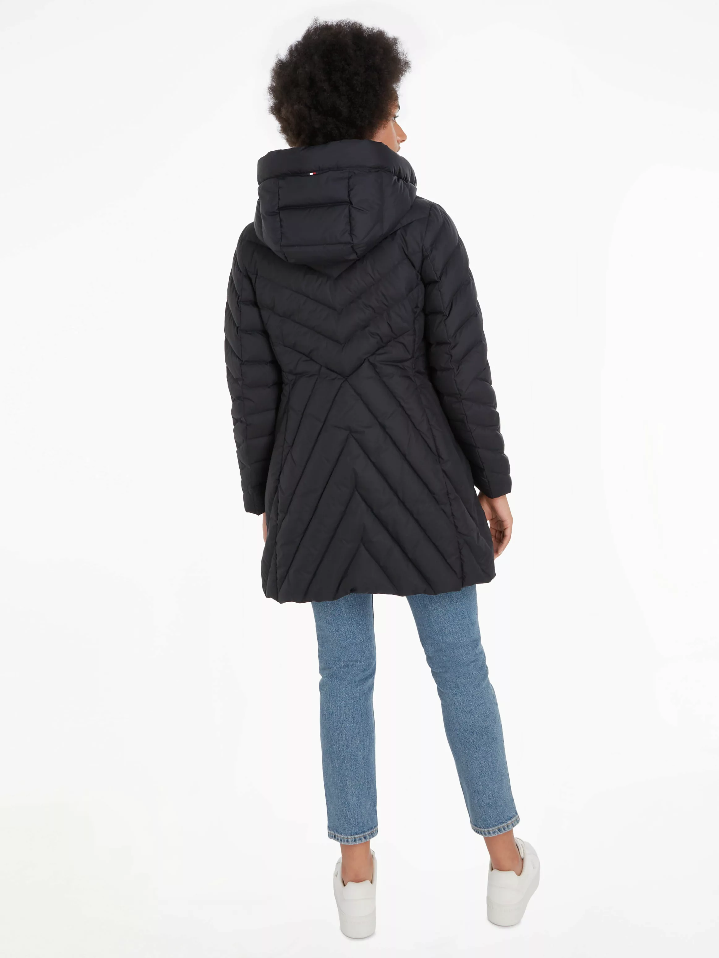 Tommy Hilfiger Steppmantel "CHEVRON MW PADDED COAT", mit mittelstarker Watt günstig online kaufen