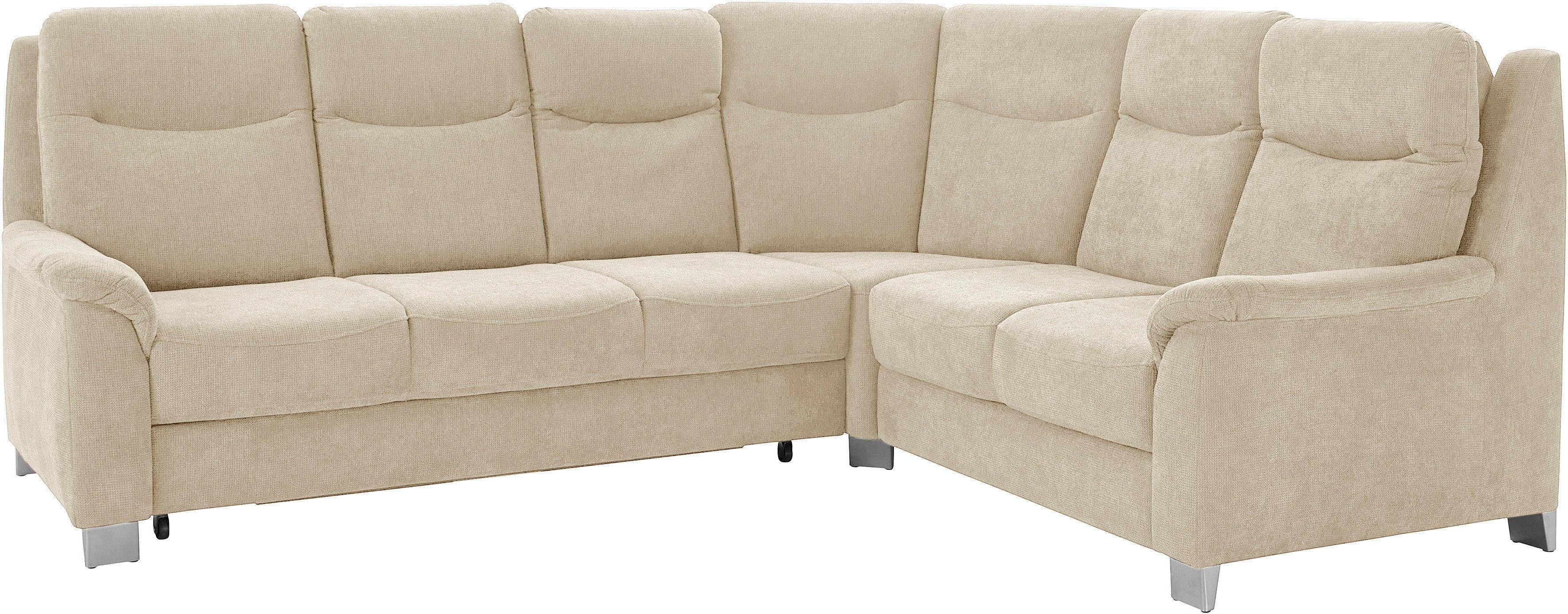 sit&more Ecksofa Boccaccio L-Form, mit Federkern günstig online kaufen
