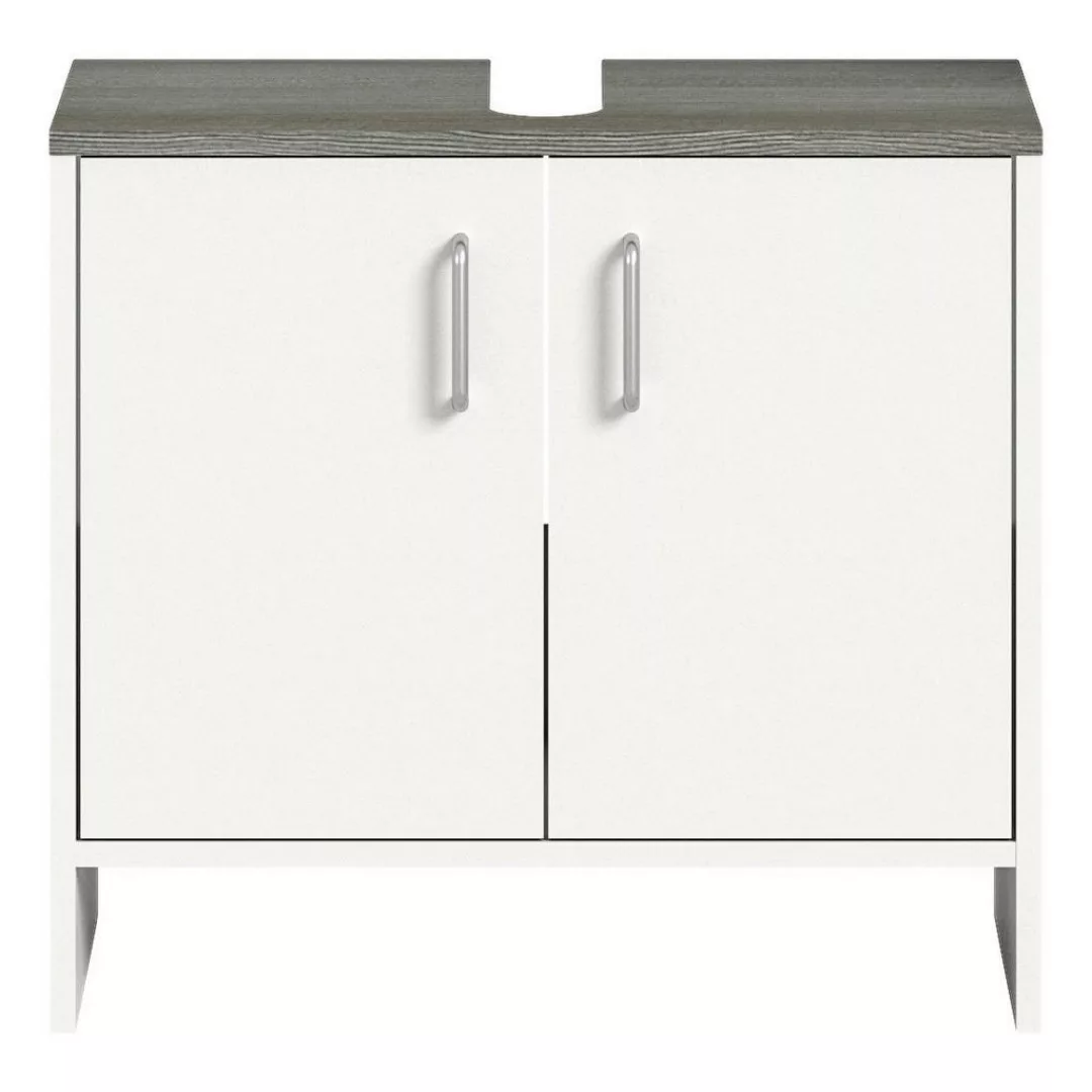 xonox.home Waschbeckenunterschrank in weiß mit 2 Türen und einem Fach. Abme günstig online kaufen