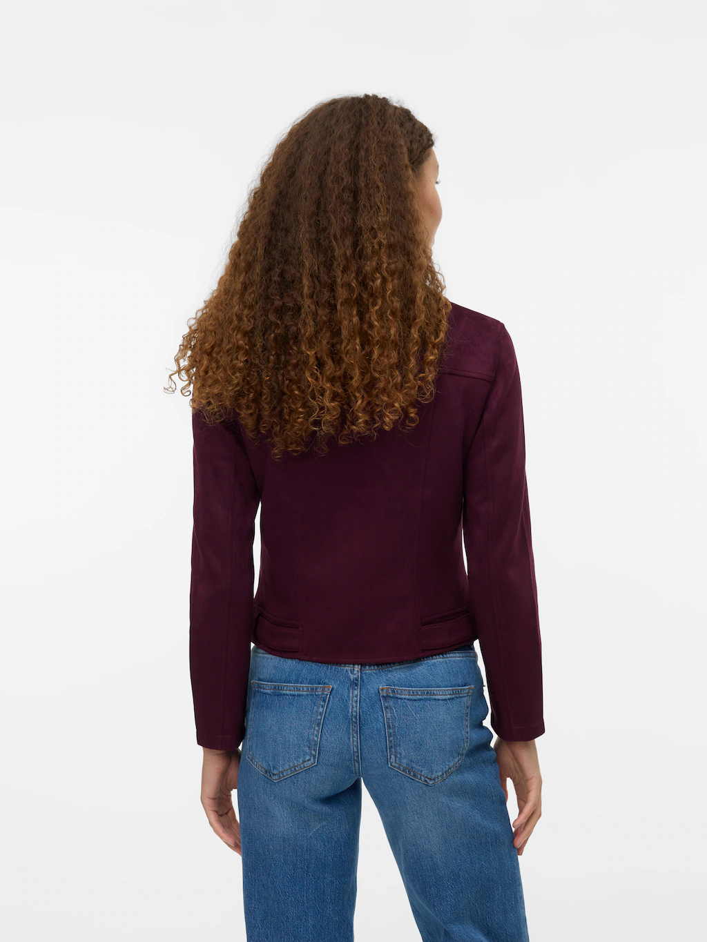 Vero Moda Lederimitatjacke "VMJOSE SHORT FAUX SUEDE JACKET GA NOOS", mit as günstig online kaufen