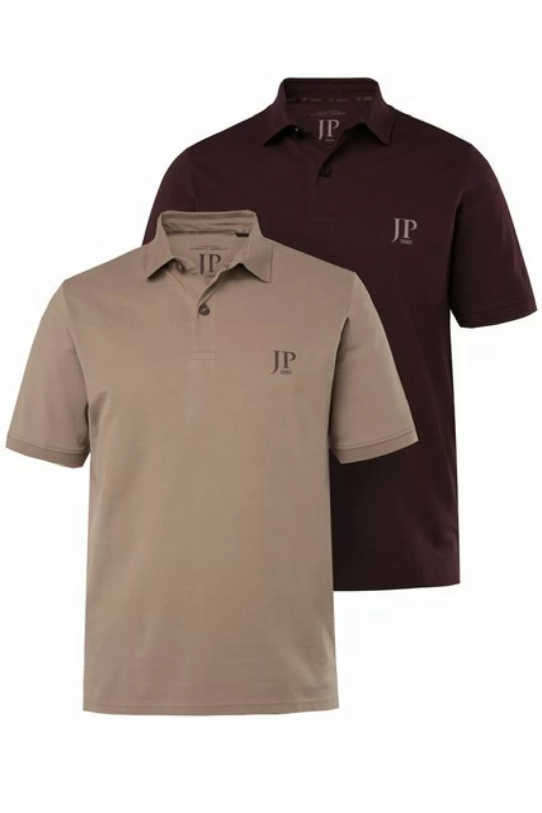 JP1880 Poloshirt JP 1880 Poloshirts Basic 2er-Pack Piqué (2-tlg) günstig online kaufen