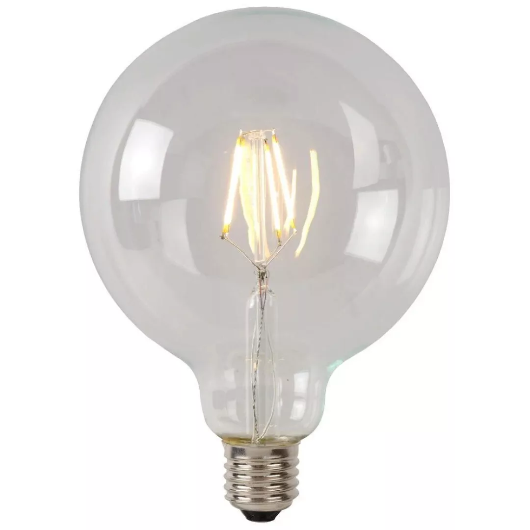 LED Leuchtmittel E27 Globe - G125 in Transparent 7W 1300lm dimmbar Doppelpa günstig online kaufen