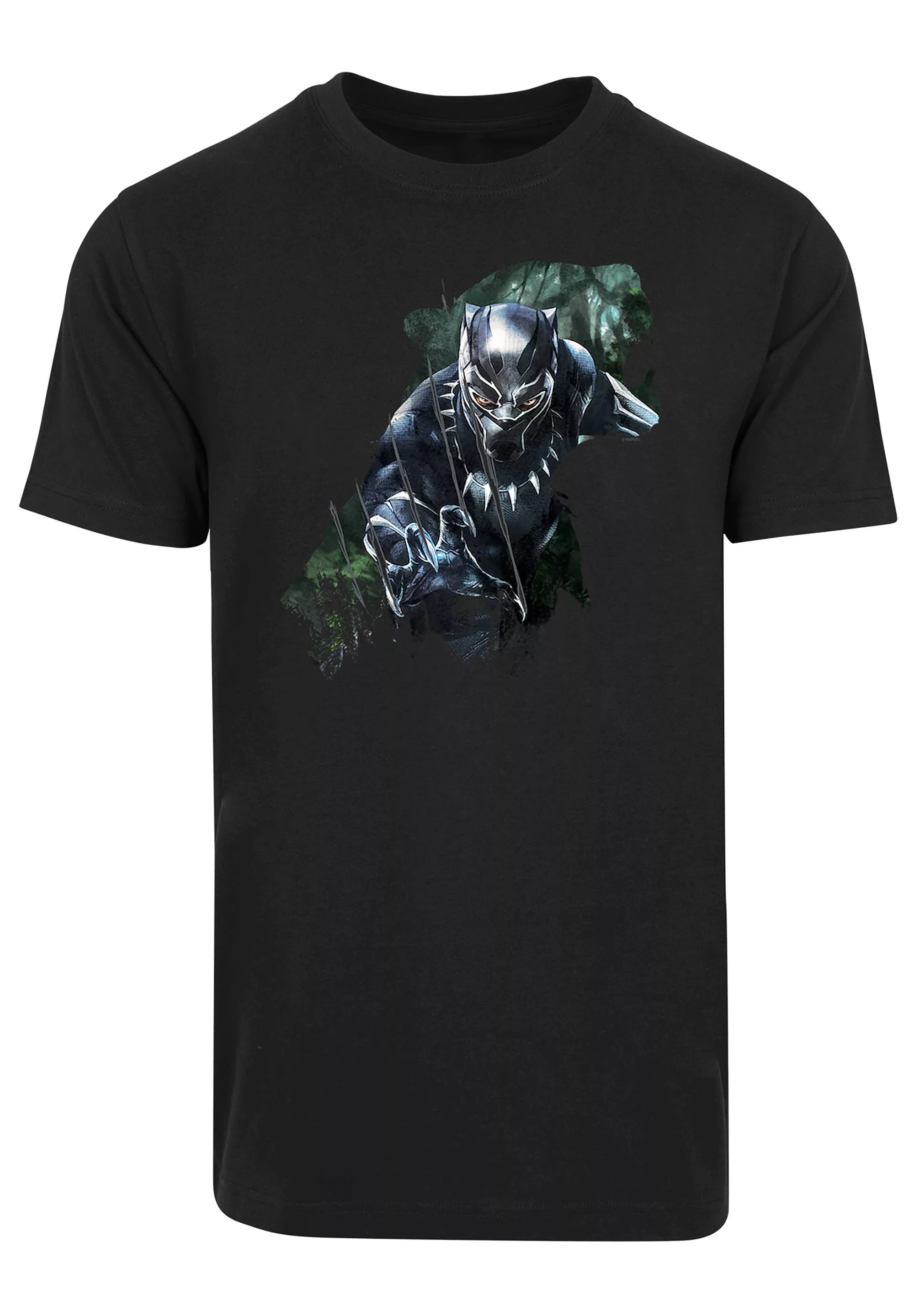 F4NT4STIC T-Shirt "Marvel Black Panther Wild Sillhouette", Print günstig online kaufen