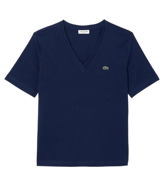 Lacoste T-Shirt Damen T-Shirt aus Baumwolle (1-tlg) günstig online kaufen