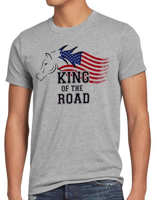 style3 T-Shirt King of the Road Amerika America Muscle Car motor tuning aut günstig online kaufen