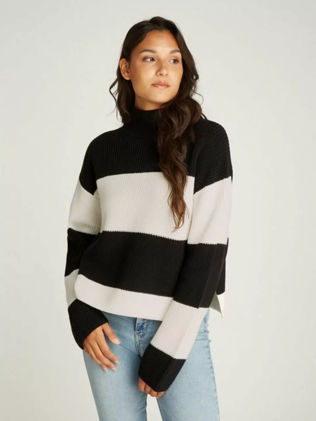 Calvin Klein Jeans Rollkragenpullover CHUNKY LOOSE HIGH NECK SWEATER mit Lo günstig online kaufen