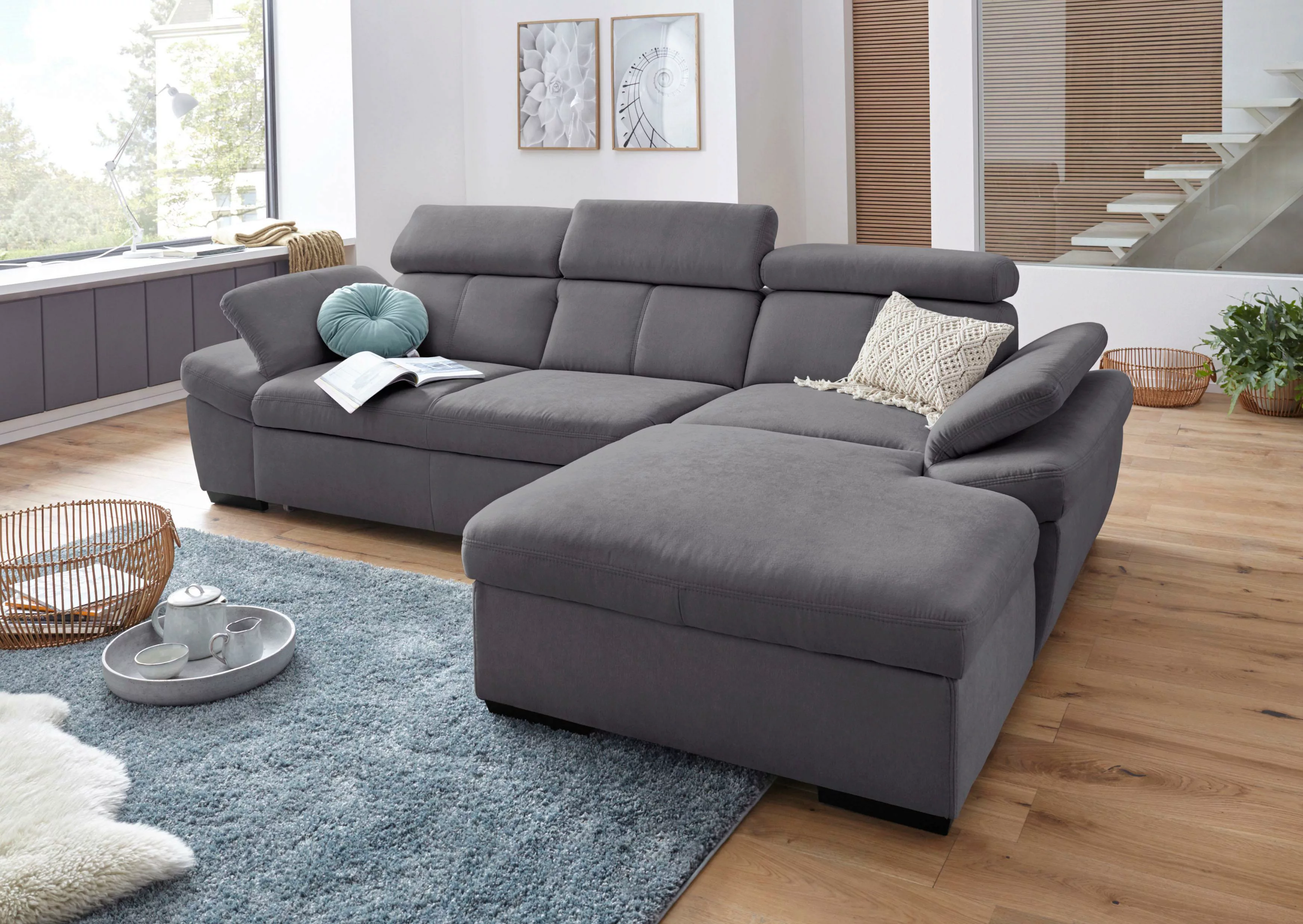 exxpo - sofa fashion Ecksofa "Salerno" günstig online kaufen