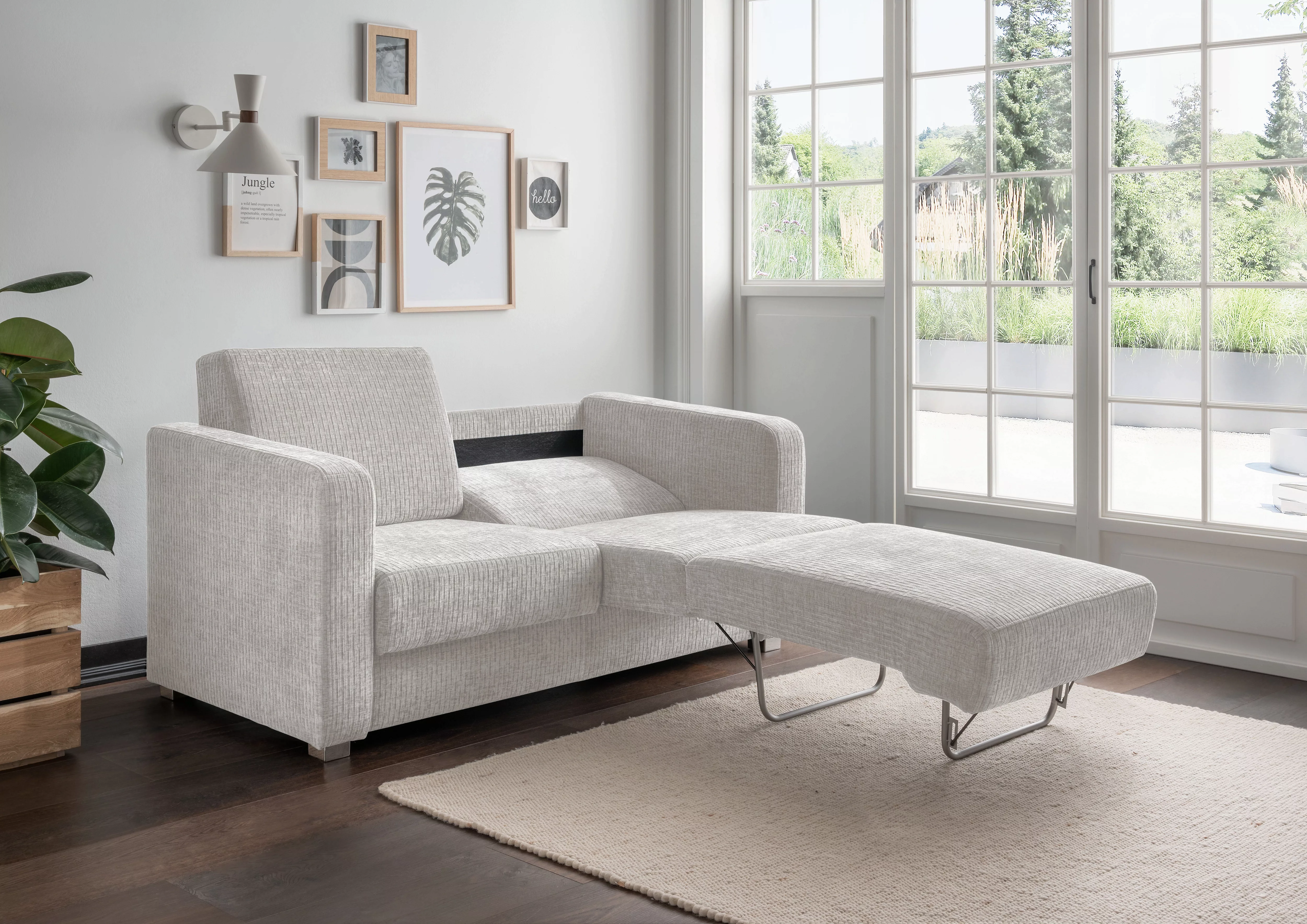 INOSIGN Schlafsofa "Mia Problemlöser Sofa, Einzelauszug, Bettsofa, zeitlos günstig online kaufen