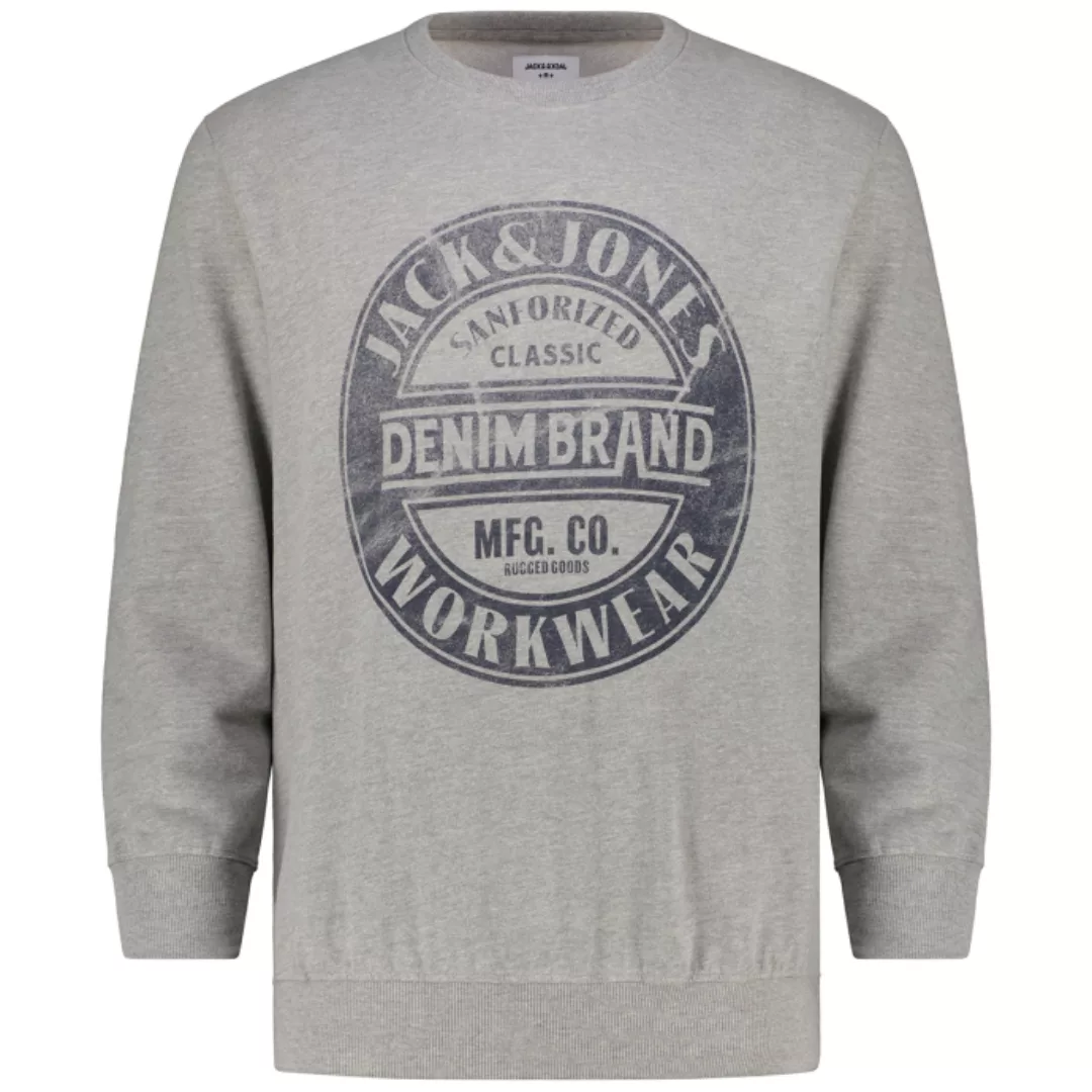 Jack & Jones PlusSize Sweatshirt JJJEANS SWEAT O-NECK PLS günstig online kaufen