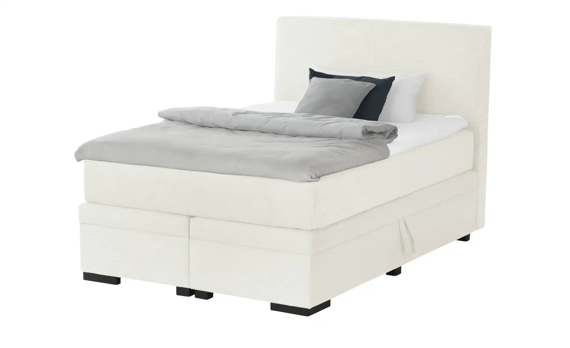 Boxi Boxspringbett mit Bettkasten Boxi Classic ¦ creme ¦ Maße (cm): B: 140 günstig online kaufen