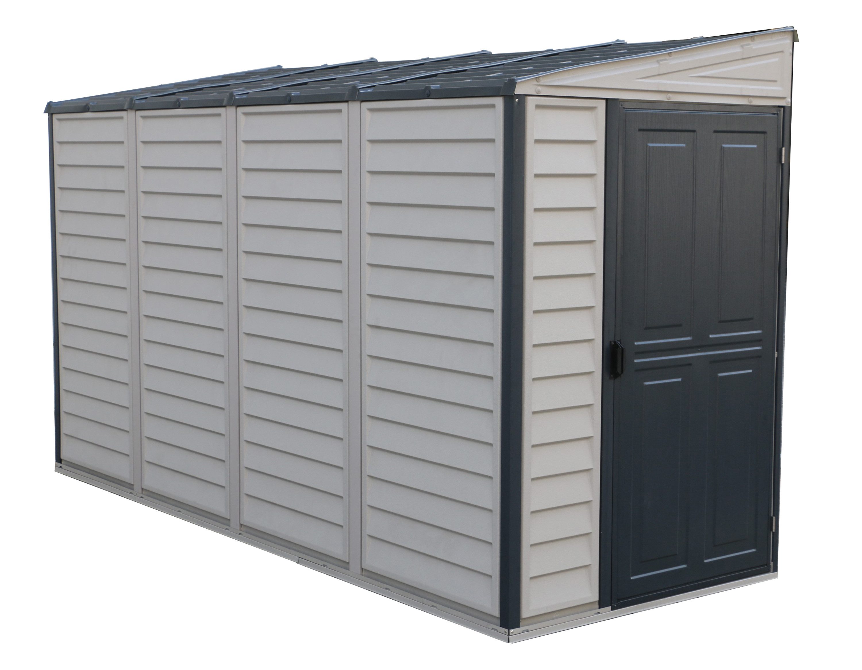DURAMAX Gerätehaus Kunststoff Gerätehaus 122x321 Gartenhaus günstig online kaufen