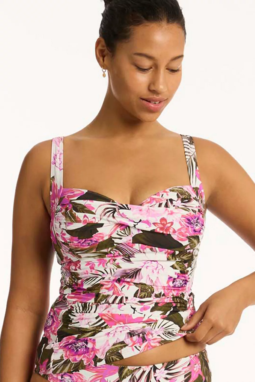 Sea Level Tankini-Oberteil Isla 38 weiß günstig online kaufen