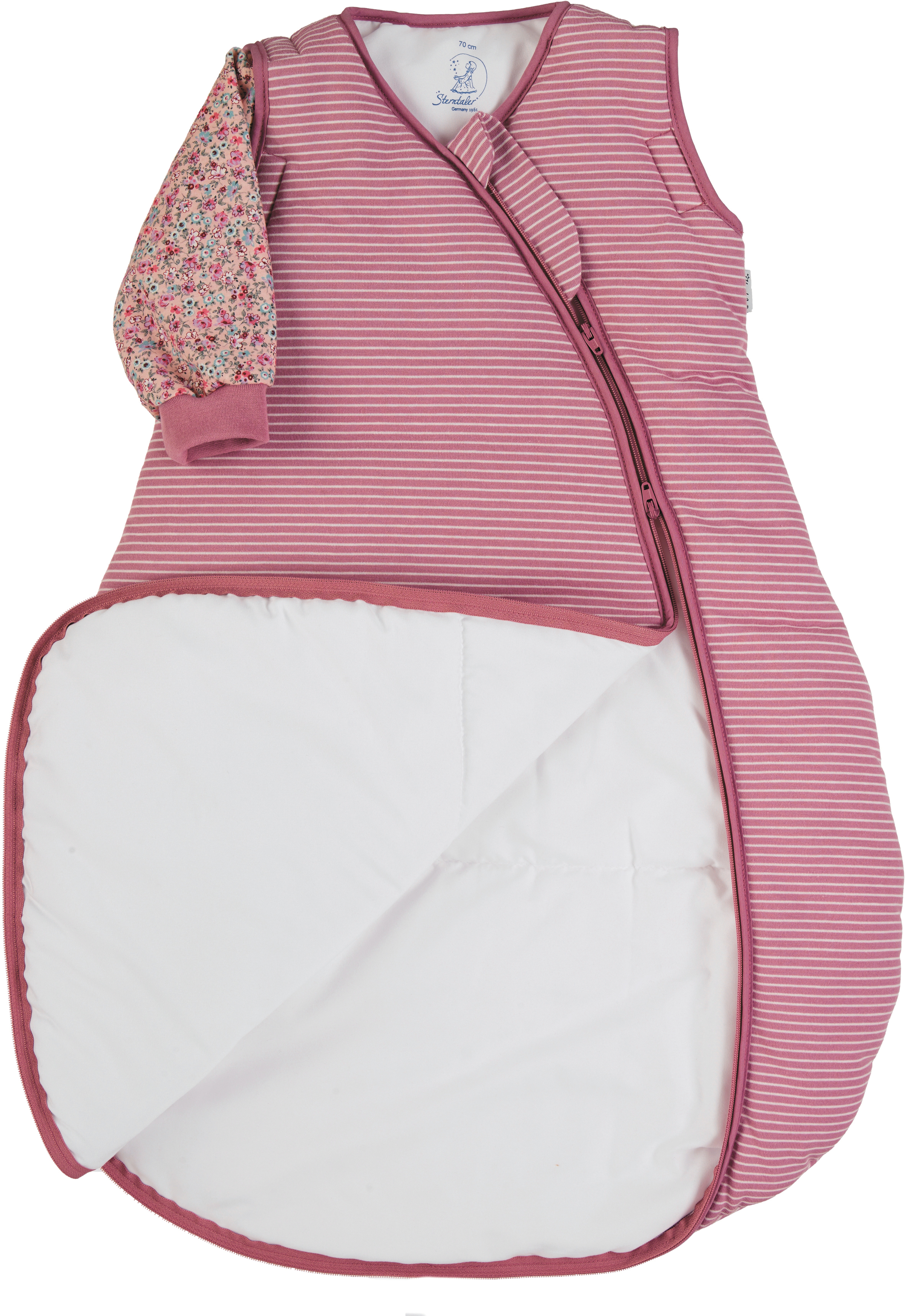 Sterntaler® Babyschlafsack »Mabel«, (1 tlg.), 2 Wegereißverschluss, wattier günstig online kaufen