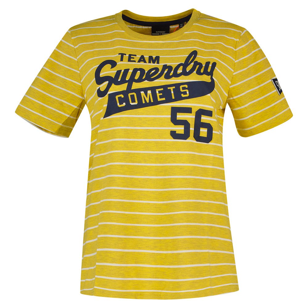 Superdry Trophy Series High Kurzärmeliges T-shirt XS Pigment Yellow Marl günstig online kaufen