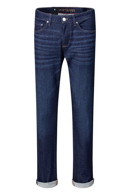 Joop Jeans Slim-fit-Jeans Mitch Logopatch, Coinpocket, stoned wash Optik, L günstig online kaufen