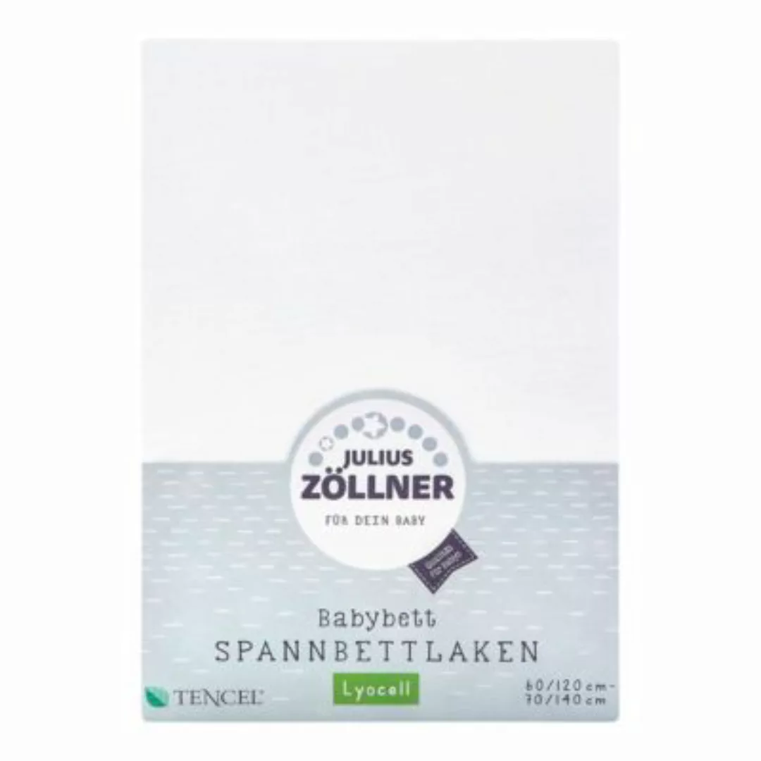 Zöllner Spannbetttuch TENCEL® 60x120 - 70x140 cm weiß Gr. one size günstig online kaufen