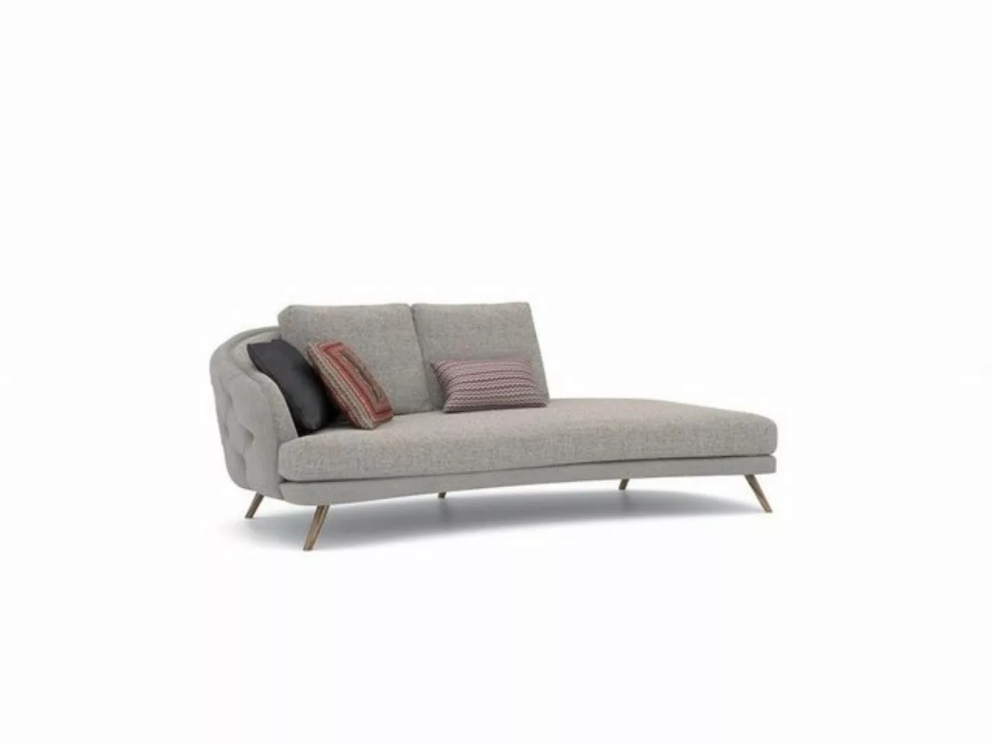 JVmoebel 3-Sitzer Grau Chesterfield Sofa Wohnzimmer Dreisitzer Designer Pol günstig online kaufen