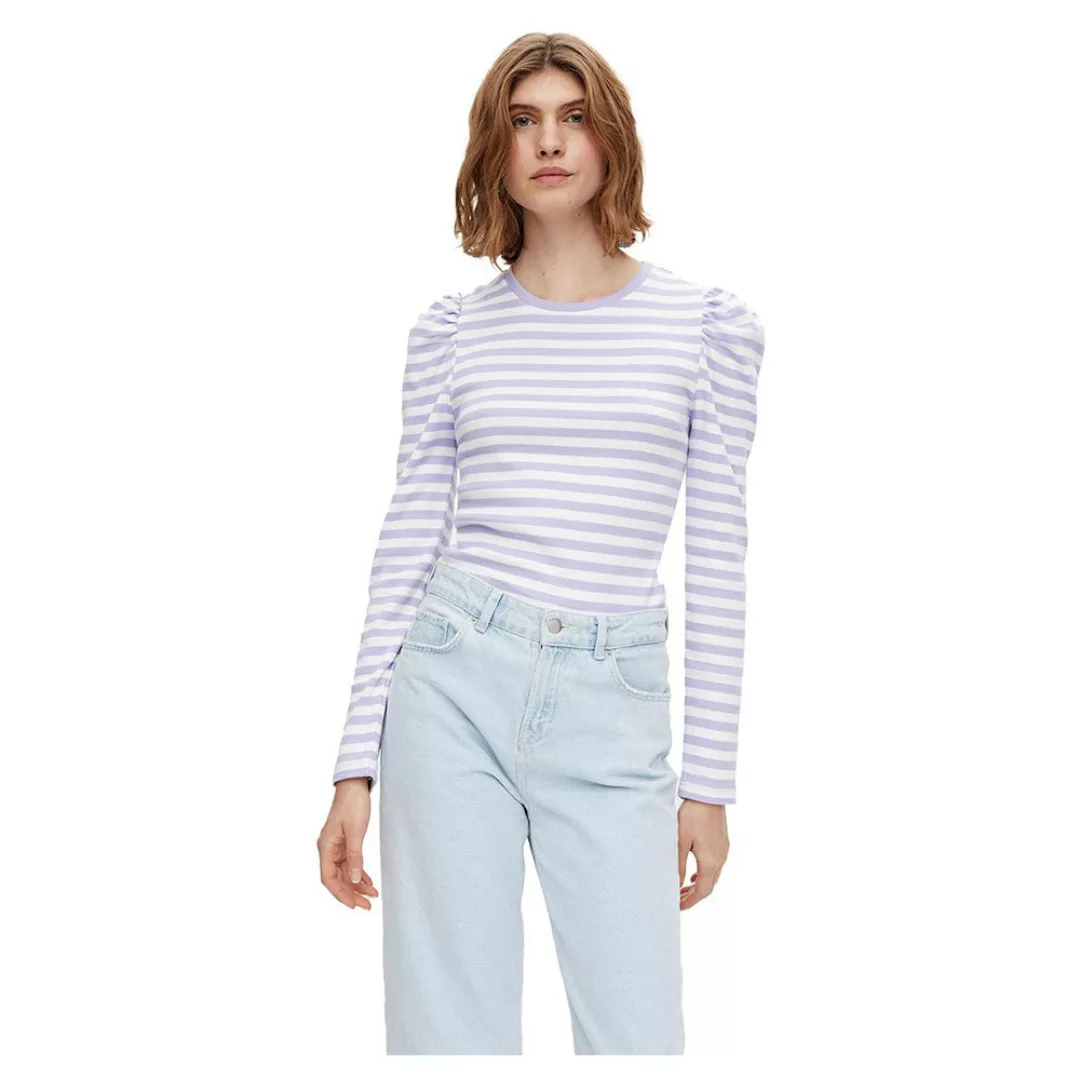 Pieces Anna Langarm-t-shirt L Lavender günstig online kaufen